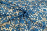 GIPIURA koronka gipiurowa nr 4 - morski deep blue