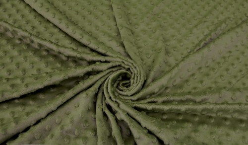 Polar / plusz MINKY - oliwkowy/khaki