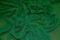Szyfon krepa premium z brokatem - butelkowa zieleń 11