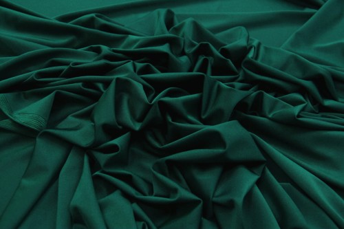 Lycra/dzianina FIT&DANCE - butelkowa zieleń