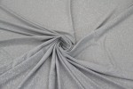 Lycra/dzianina ITY / super jersey z brokatem - szary/srebrny