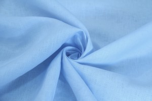 Tkanina lniana / LEN PREMIUM - błękitny baby blue