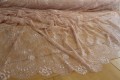 Koronka francuska w stylu boho -  panel 300cm x155cm -  brudny róż 15