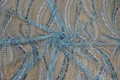 Koronka / Haft premium z cekinami - Cascade Luxe- Azure Lagoon 15