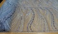 Koronka / Haft premium z cekinami - Cascade Luxe - Crystal Blue 11