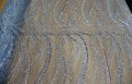 Koronka / Haft premium z cekinami - Cascade Luxe - Crystal Blue 10