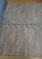 Koronka / Haft premium z cekinami - Cascade Luxe - Crystal Blue 14