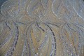 Koronka / Haft premium z cekinami - Cascade Luxe - Crystal Blue 24