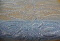 Koronka / Haft premium z cekinami - Cascade Luxe - Crystal Blue 27