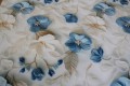 Tkanina WELUROWA dekoracyjna / zasłonowa  -  Blue Garden 11