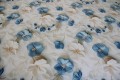 Tkanina WELUROWA dekoracyjna / zasłonowa  -  Blue Garden 12