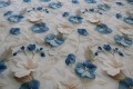 Tkanina WELUROWA dekoracyjna / zasłonowa  -  Blue Garden 13