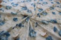 Tkanina WELUROWA dekoracyjna / zasłonowa  -  Blue Garden 16