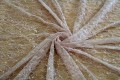 Koronka Seraphine - haft na tiulu z cekinami i koralikami - styl francuskiej elegancji - pastelowy pudrowy róż 10