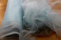 Tiul włoski średnio sztywny matowy - błękitny ice blue 3m szer.  11