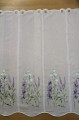Zazdrostka haftowana - 70cm - biały / łąka, fioletowe kwiaty  10